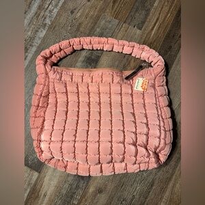 Free People Puffer Quilted bag